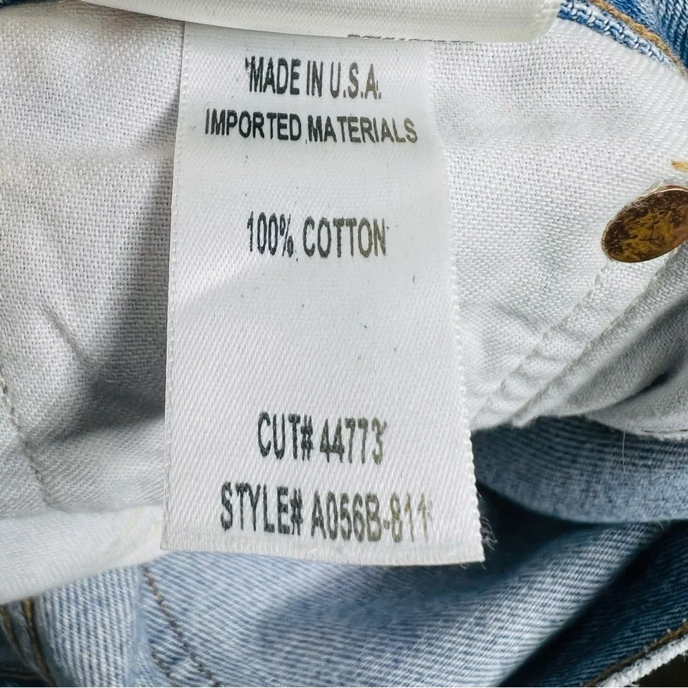 Agolde Riley High Rise Straight Crop Jeans - Picture 8 of 9